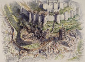 Belejring af Dover Castle, Kent, 1216 c1995-c2006.