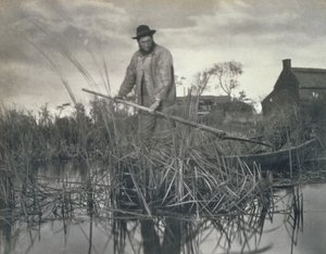 Coming Home from the Marshes, Life and Landscape on the Norfolk Broads, 1886 af Peter Emerson und Thomas Goodall