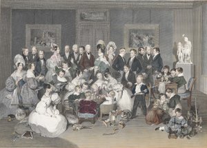 Den østrigske kejserfamilie i 1834, 1834.