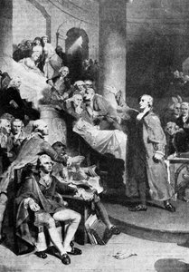 Patrick Henry 1736-1799, amerikansk revolutionær, 1775 1935.