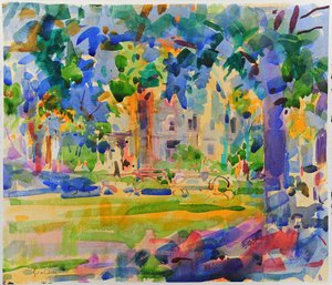 Cedar Hill Manhattan af Peter Graham (Contemporary)