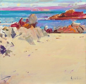 Isle of Iona af Peter Graham (Contemporary)