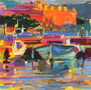 Sovebåden, 2012 af Peter Graham (Contemporary)