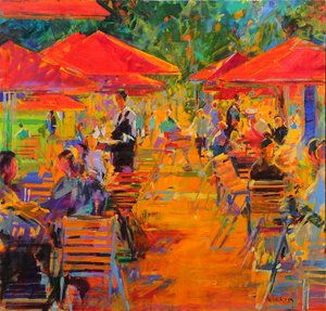 Tuileriehaven af Peter Graham (Contemporary)