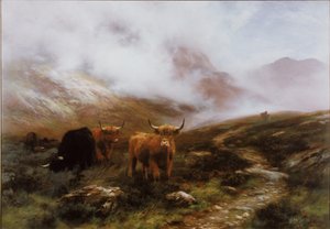 Landskab med kvæg