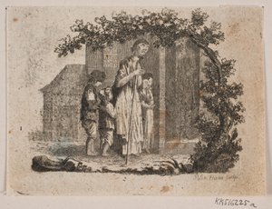 Vignette til "Sophies rejse fra Memel til Sachsen" af Peter Haas