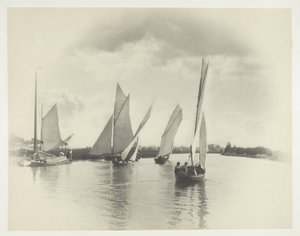 En sejlkamp ved Hørning af Peter Henry Emerson