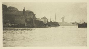 På vej mod North River af Peter Henry Emerson