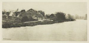 Brickfield ved floden Bure (Norfolk) af Peter Henry Emerson
