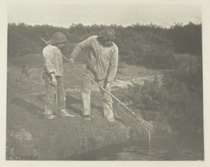 Åleplukning i Suffolk Waters af Peter Henry Emerson