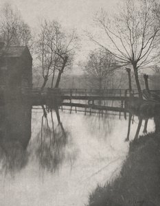 Gangbro nær Chingford af Peter Henry Emerson