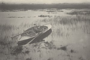 Skytte arbejder op til fugl,1886 (foto) af Peter Henry Emerson