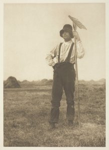 Hømager med rake (Norfolk) af Peter Henry Emerson