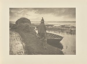 Marshman går i gang med at skære Schoof-stuff af Peter Henry Emerson