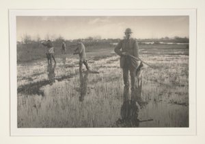 Mænd på jagt i en mose af Peter Henry Emerson