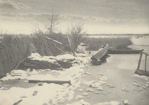 Den første frost, 1886 (foto) af Peter Henry Emerson