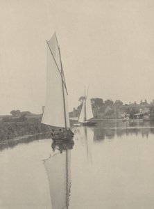 Landsbyen Hørning, 1886. af Peter Henry Emerson