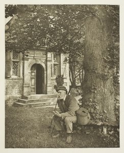 Walton og Cottons fiskerhus (The Doorway) af Peter Henry Emerson