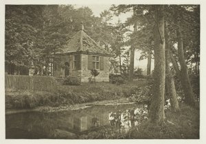 Walton og Cottons fiskerhus, Beresford Dale af Peter Henry Emerson