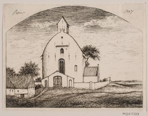 Bjernede kirke af Peter Herman Rasmussen