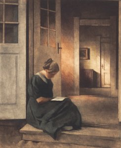 I havedøren af Peter Vilhelm Ilsted