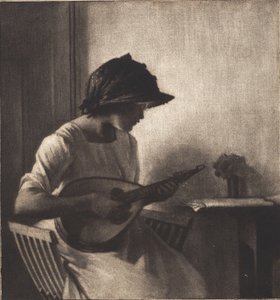 Mandolinspilleren af Peter Vilhelm Ilsted