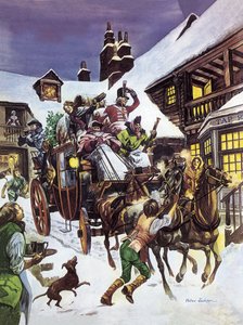 Juledag i det 18. århundrede af Peter Jackson