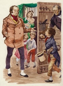 David Copperfield møder hr. Micawber af Peter Jackson