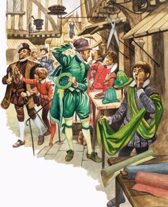 Once Upon a Time... markeds- og gadehandlere i Tudor-alderen af Peter Jackson