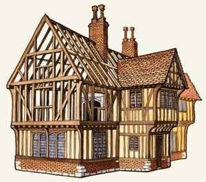The Wonderful Story of Britain: Building a Tudor House af Peter Jackson