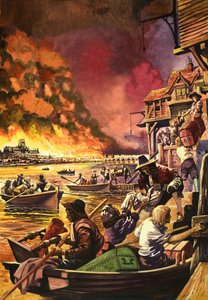 The Wonderful Story of Britain: The Great Fire of London af Peter Jackson