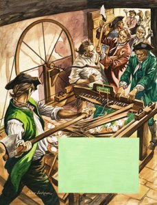 The Wonderful Story of Britain: The New Spinning Machines af Peter Jackson