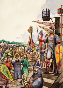 The Wonderful Story of Britain: The Saxon Warriors and Norman Invaders af Peter Jackson