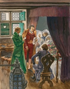 Mozarts død i Wien i 1791, kun 35 år gammel af Peter Jackson