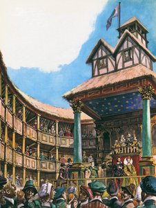 Teater i London på Dronning Elizabeth I