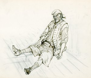 Treasure Island (blæk på papir) af Peter Jackson
