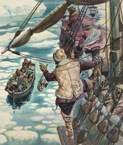 Uidentificeret scene på havet af Peter Jackson