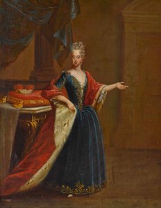 Portræt af Maria Antonia af Østrig 1669-1692, kurfyrste af Bayern.