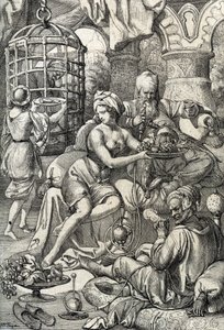 Sultan Bayezid I (eller Bajazet af Peter Johann Nepomuck Geiger