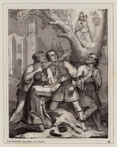 Jomfruens tilsynekomst, Hietzing, Wien af Peter Johann Nepomuk Geiger