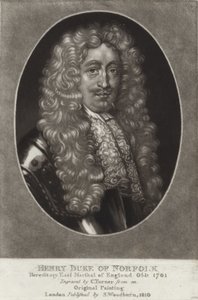 Henry Duke of Norfolk af Peter Lely