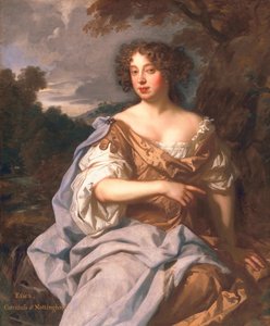 Lady Essex Finch, senere grevinde af Nottingham, ca. 1675 af Peter Lely