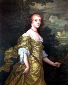 Portræt af Frances, hertuginde af Richmond, c1662-1665. af Peter Lely