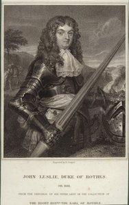 Portræt af John Leslie, hertug af Rothes af Peter Lely