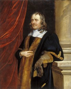 Portræt af P. Lenéve, Alderman of Norwich, 1656-8 (olie på lærred)