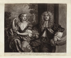 Portræt af hertugen og hertuginden af Lauderdale af Peter Lely
