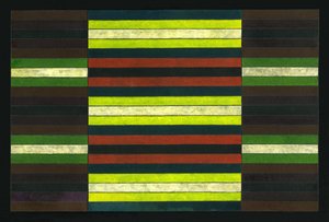 STRIPED TRIPTYCH nr.6, 2003, (MALETIK)