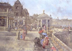 Spa Promenade, Scarborough af Peter Miller