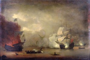 Flådekamp mellem HMS 