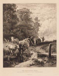Den tilbagevendende flok, ca. 1885.